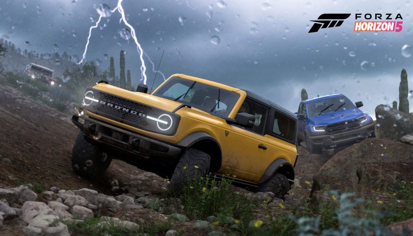 Forza Horizon 5, presenta vehículos como la Ford Bronco