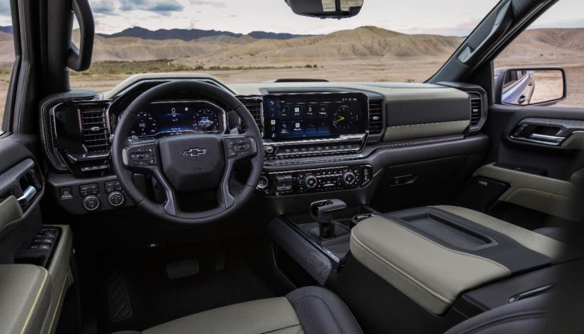 El interior de la Chevrolet ZR2 nos muestra cambios radicales