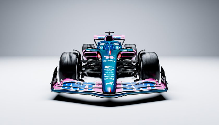 Alpine presenta el nuevo livery 